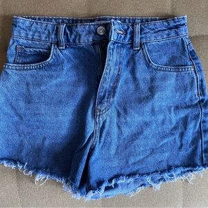 Zara Classic Blue Jean Shorts
